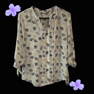 41 HAWTHORN - WOMEN'S BLOUSE - 3/4 SLEEVE - SIZE S (PETITE)
